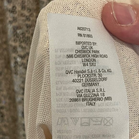 NWOT Isaac Mizrahi Live! Gold Sequin Button-Up Shirt Womens NEW - Picture 5 of 7